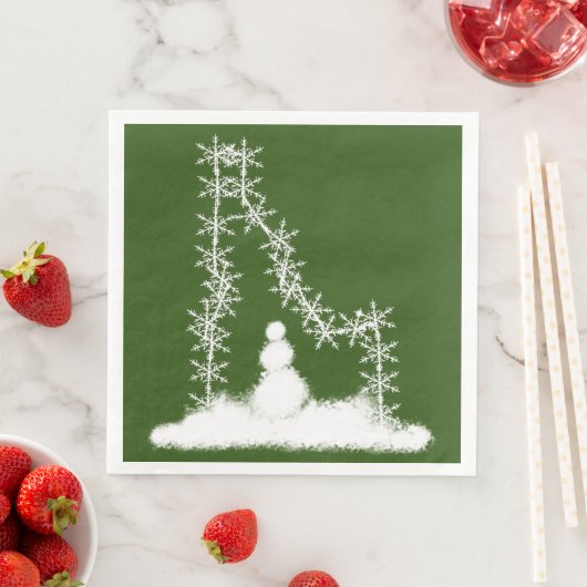 Idaho Snowflake Serviette (Beispiel)