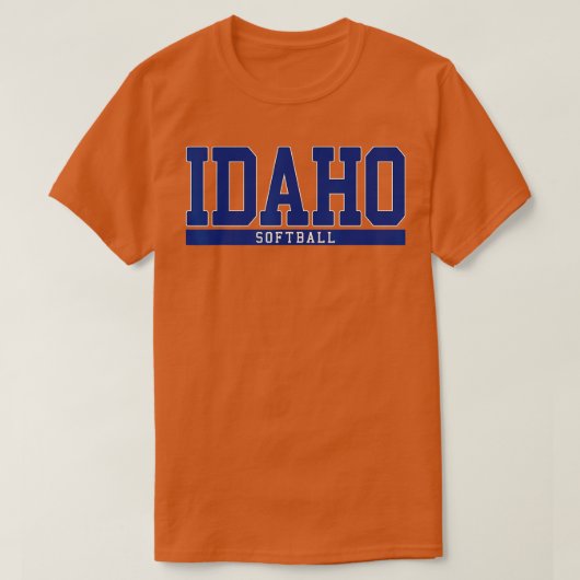 Idaho Softball T-Shirt (Design vorne)