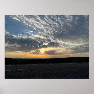 Idaho Sonnenaufgang Poster