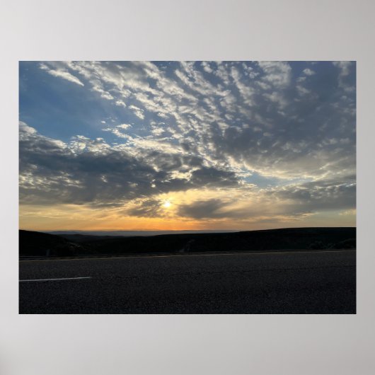 Idaho Sonnenaufgang Poster (Vorne)