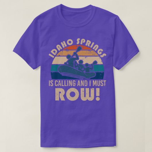 Idaho Springs Rafting T-Shirt (Design vorne)