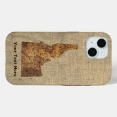 Idaho Spud Map Case-Mate iPhone Hülle (Rückseite (Horizontal))