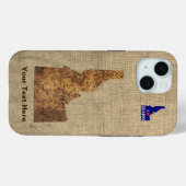 Idaho Spud Map Case-Mate iPhone Hülle (Rückseite (Horizontal))
