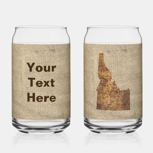 Idaho Spud Map Dosenglas (Rückseite)