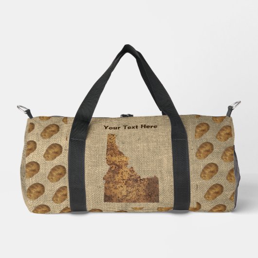 Idaho Spud Map Duffle Bag (Vorderseite)