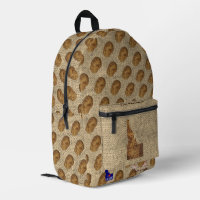 Idaho Spud Map gedruckter Backpack