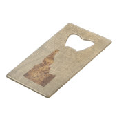 Idaho Spud Map Geldbeutel Flaschenöffner (Vorderseite Schrägansicht)