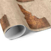 Idaho Spud Map Geschenkpapier (Rolleneckpunkt)