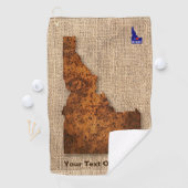 Idaho Spud Map Golfhandtuch (Insitu)