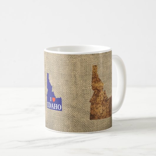 Idaho Spud Map Kaffeetasse (VorderseiteRechts)