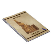 Idaho Spud Map Notizblock (Rechte Seite)