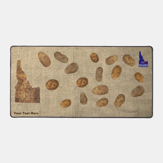 Idaho Spud Map Schreibtischunterlage (Vorderseite)