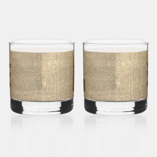 Idaho Spud Map Whiskyglas (Rechts)