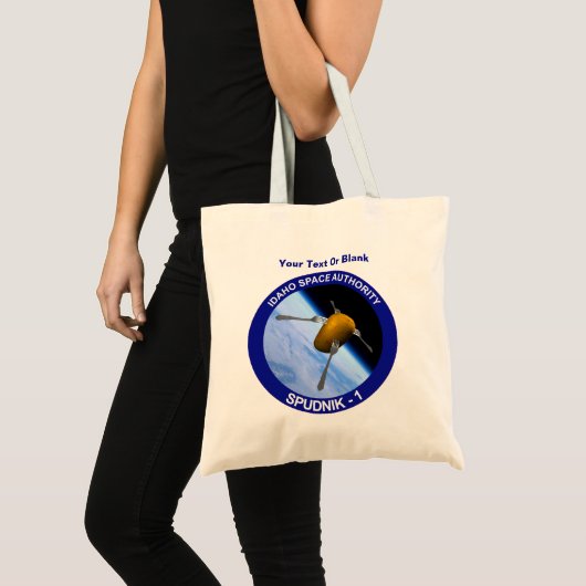 Idaho Spudnik Satelliten Mission Patch Tote Bag Tragetasche (Vorderseite (Produkt))