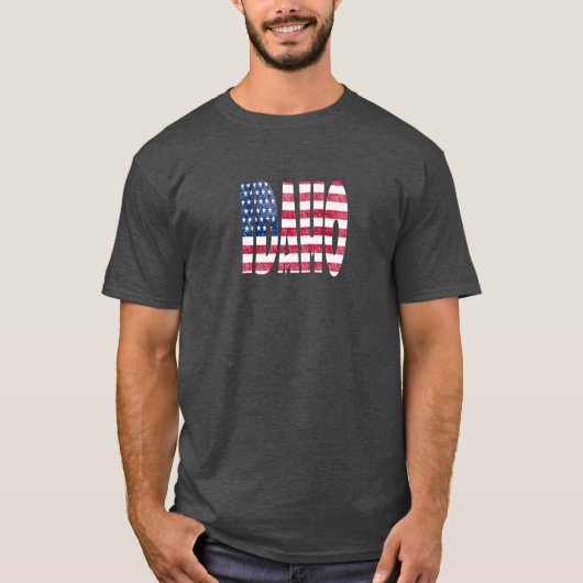 Idaho-Staat 1 T-Shirt (Vorderseite)