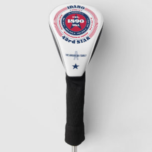 Idaho Staat Circle Custom Golf Head Cover Headcover