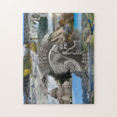 Idaho Staat Foto Collage 9 Bilder Jigsaw Puzzle (Vertikal)