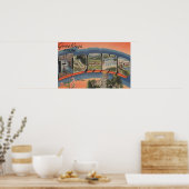 Idaho (Staat Hauptstadt/Blume) - Grosser Brief Poster (Küche)