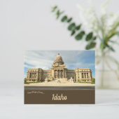 Idaho Staat Hauptstadt in Boise Idaho Postkarte (Stehend Vorderseite)