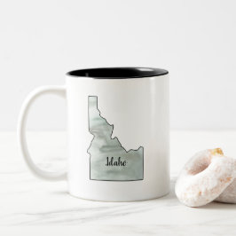 Idaho Staat Illustration Zweifarbige Tasse