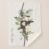 Idaho Staat Personalisiert Ihre Zuhause City Rusti Sherpadecke (Vorderseite)