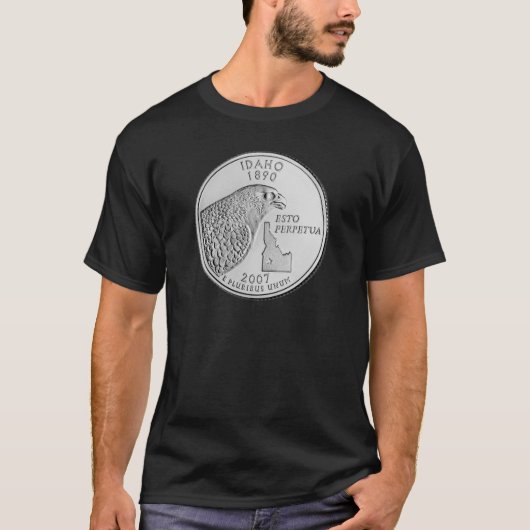 Idaho Staat Quarter T-Shirt (Vorderseite)