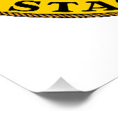 Idaho Staat Siegel Amerikanische Republik Symbol-F Poster (Ecke)