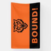 Idaho Staat University Bengals Spirit Design Banner (Vertikal)