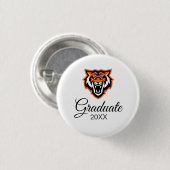 Idaho Staat University Bengals Spirit Design Button (Vorne & Hinten)