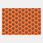 Idaho Staat University Bengals Spirit Design Geschenkpapier Set (Vorderseite 2)