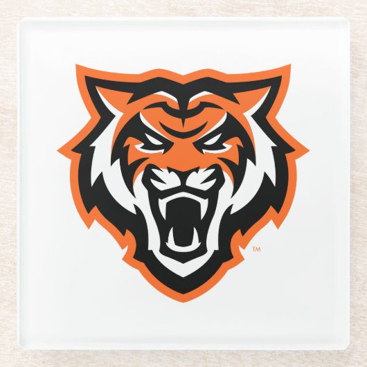 Idaho Staat University Bengals Spirit Design Glasuntersetzer (Vorderseite)