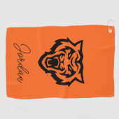 Idaho Staat University Bengals Spirit Design Golfhandtuch (Horizontal)