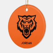 Idaho Staat University Bengals Spirit Design Keramik Ornament (Links)