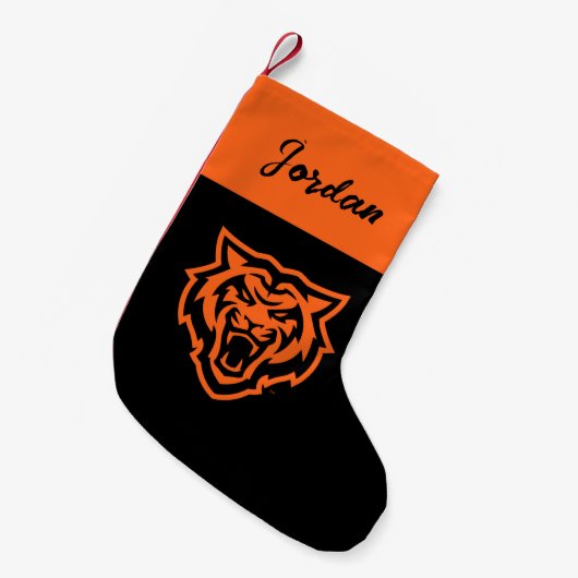Idaho Staat University Bengals Spirit Design Kleiner Weihnachtsstrumpf (Vorderansicht (hängend))