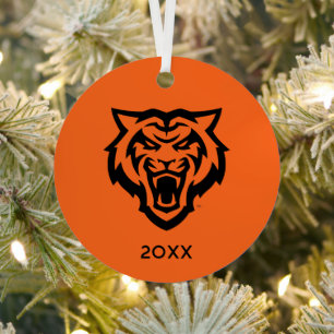 Idaho Staat University Bengals Spirit Design Ornament Aus Metall