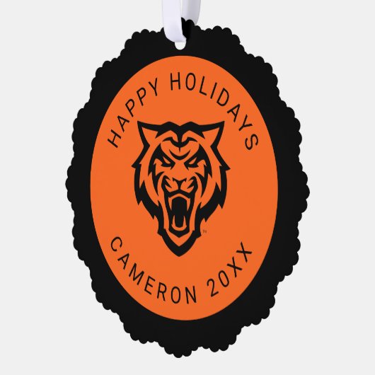 Idaho Staat University Bengals Spirit Design Ornament Karte (Links)