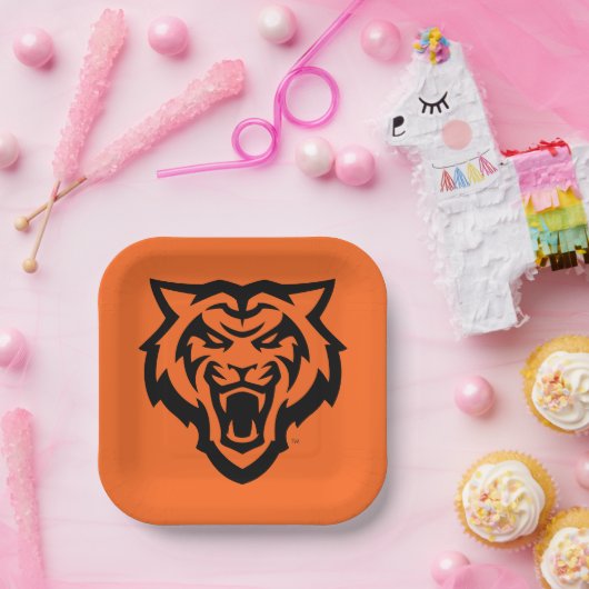 Idaho Staat University Bengals Spirit Design Pappteller (Party)