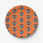 Idaho Staat University Bengals Spirit Design Pappteller (Vorderseite)