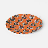 Idaho Staat University Bengals Spirit Design Pappteller (Schrägansicht)