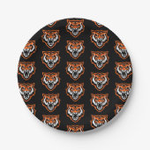 Idaho Staat University Bengals Spirit Design Pappteller (Vorderseite)