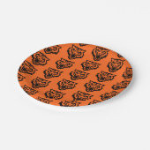 Idaho Staat University Bengals Spirit Design Pappteller (Schrägansicht)