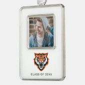 Idaho Staat University Bengals Spirit Design Rahmen-Ornament Silber (Links)