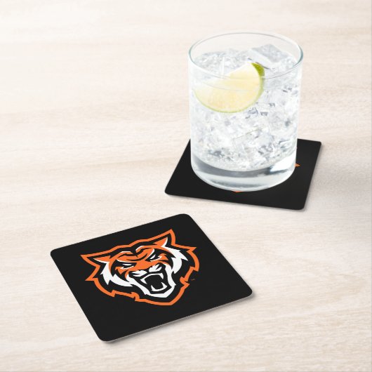 Idaho Staat University Bengals Spirit Design Rechteckiger Pappuntersetzer (Vor Ort)
