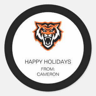 Idaho Staat University Bengals Spirit Design Runder Aufkleber