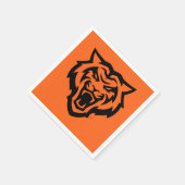 Idaho Staat University Bengals Spirit Design Serviette (Ecke)