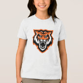 Idaho Staat University Bengals Spirit Design Tri-Blend Shirt (Vorderseite)
