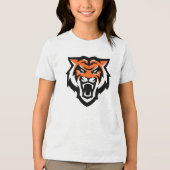 Idaho Staat University Bengals Spirit Design Tri-Blend Shirt (Vorderseite)