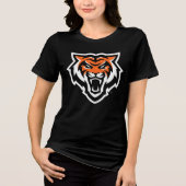 Idaho Staat University Bengals Spirit Design Tri-Blend Shirt (Vorderseite)