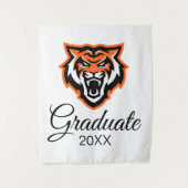 Idaho Staat University Bengals Spirit Design Wandteppich (Vorderseite)