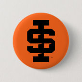 Idaho Staat University Bold Bengals Logo Button (Vorderseite)
